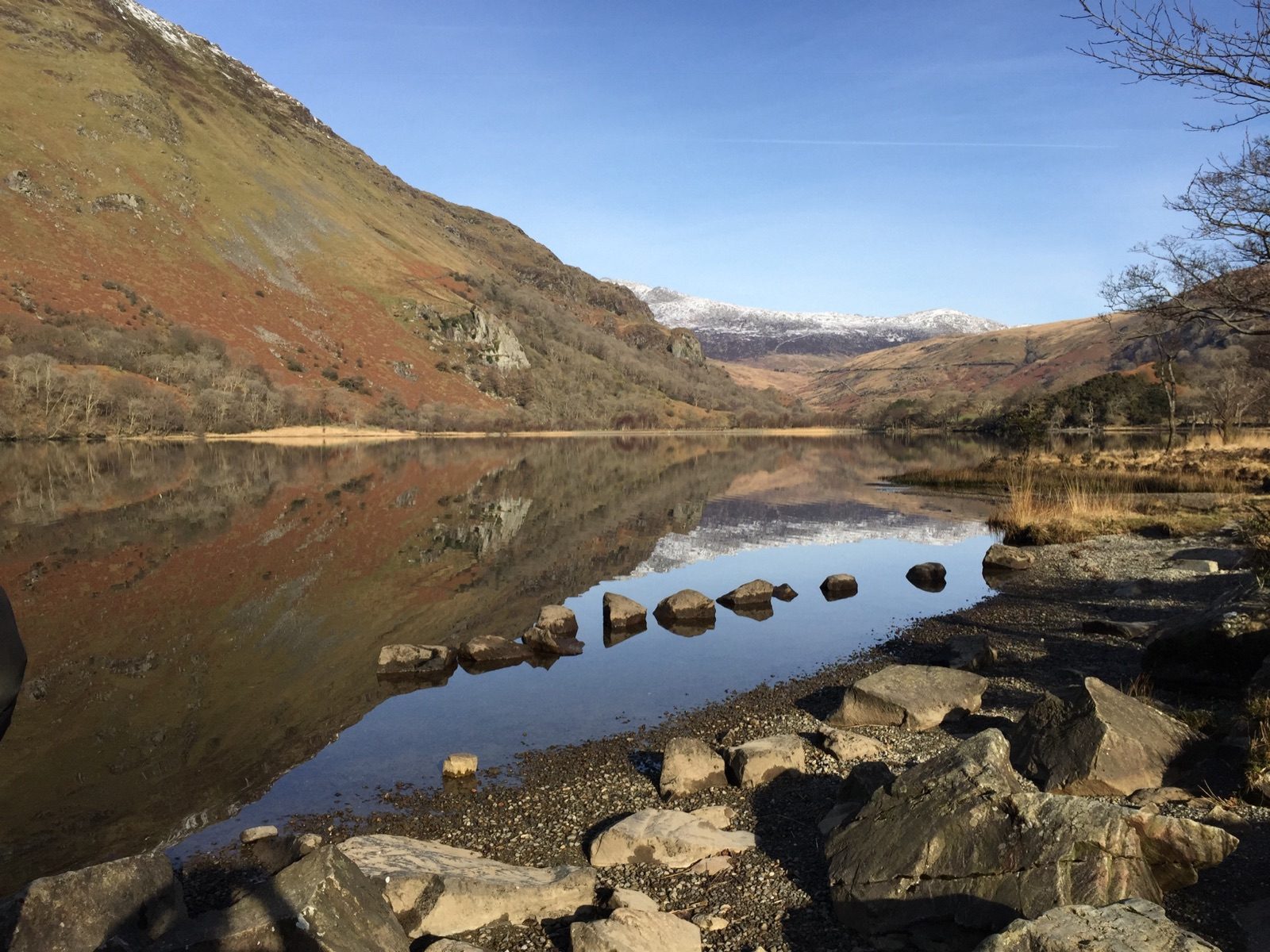 River Glaslyn flowing through Beddgelert